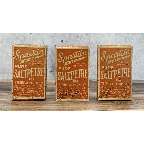 Quack Medicine Spartan Brand Pure Saltpetre