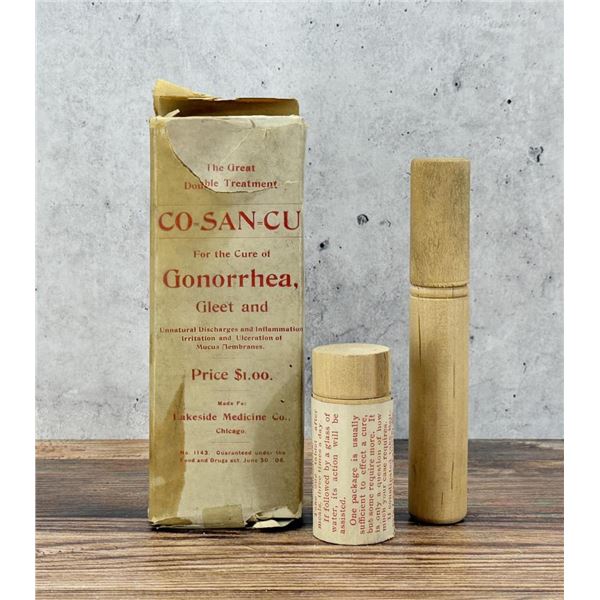 Quack Medicine Co-San-Cu Tablets Gonorrhea Cure