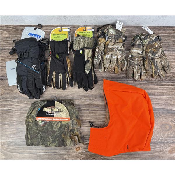Group Of Brand New Hunting Gloves