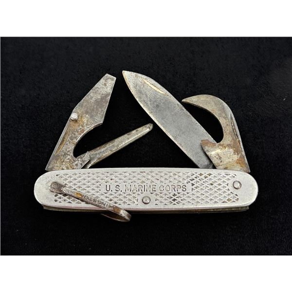 WW2 Kingston USMC Marine Corps Pocket Knife