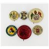 Image 1 : Railroad Union Celluloid Pinback Buttons
