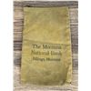 Montana National Bank Billings Bank Bag