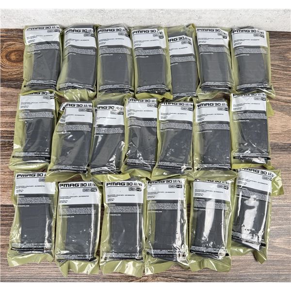 Lot of 20 New PMAG30 AR-15 30 Round Magazines