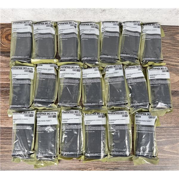 Lot of 20 New PMAG30 AR-15 30 Round Magazines