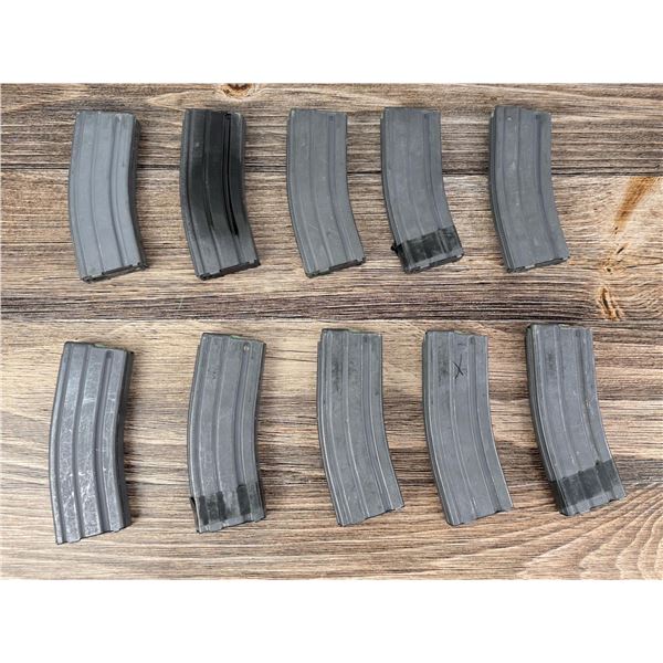 Lot of 10 Colt Factory AR-15 30 Round Magazines