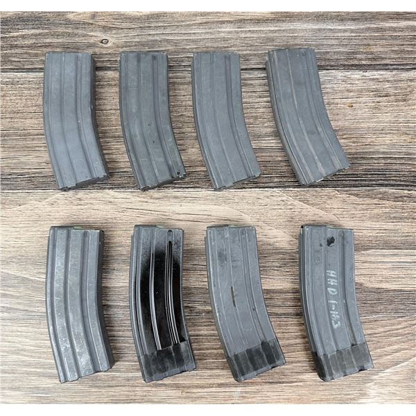 Lot of 8 Colt Factory AR-15 30 Round Magazines