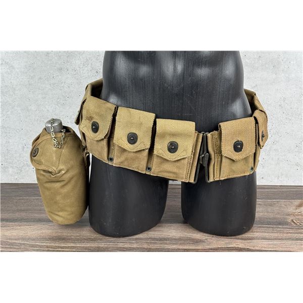 WW1 WWI LCC & Co M1903 Cartridge Belt & Canteen