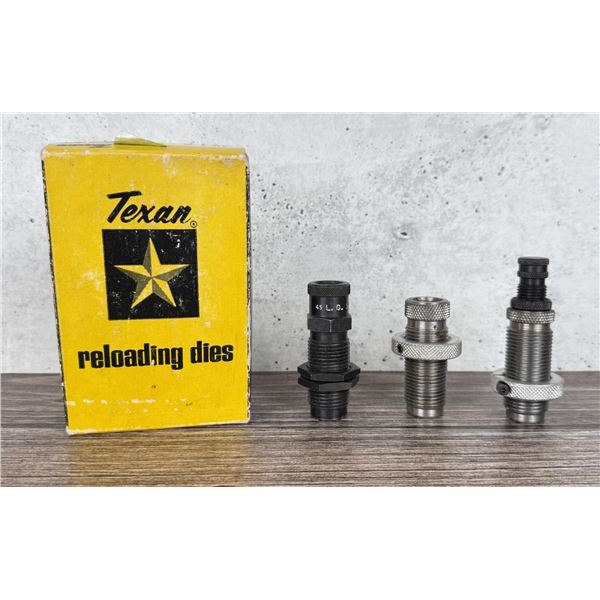 Texan .45 Long Colt Reloading Dies