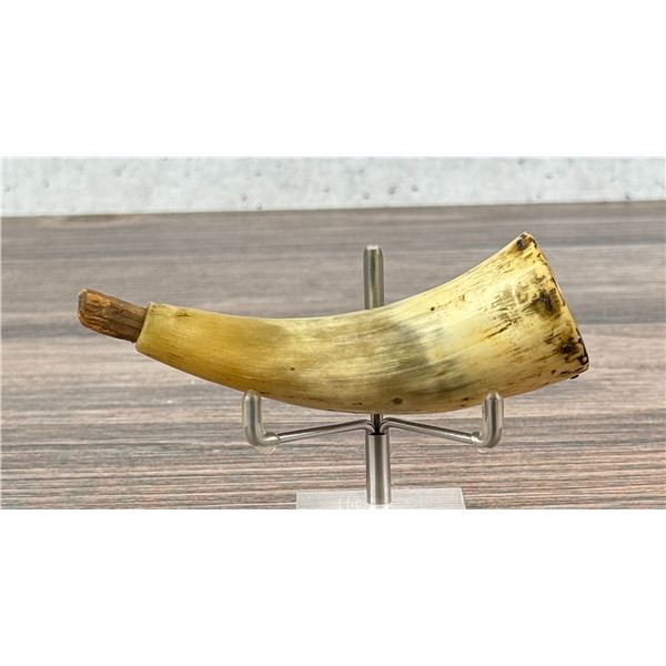 Antique Frontier Powder Horn
