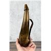 Image 11 : Antique Scrimshaw Frontier Powder Horn Flask