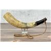 Image 2 : Antique Frontier Powder Horn & Measure