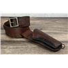 Image 9 : Hunter Leather Gunfighter Ammo Belt Gun Rig