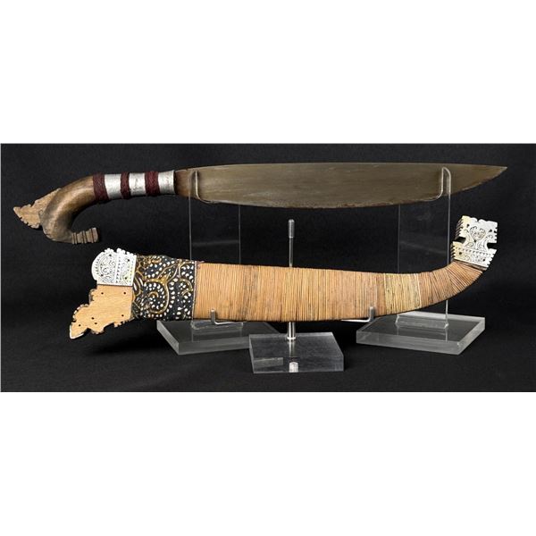 WW2 Bring Back Phillipines Moro Barong Knife