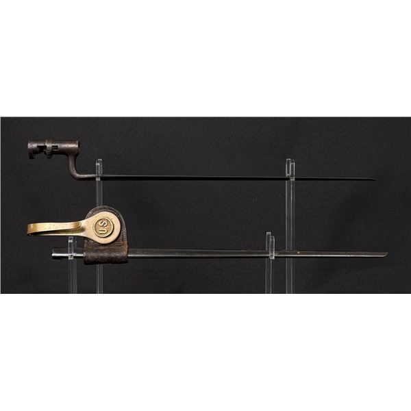 US Indian Wars Springfield Trapdoor Bayonet