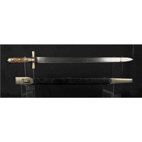 WWI WW1 German Forestry Cutlass Short Sword