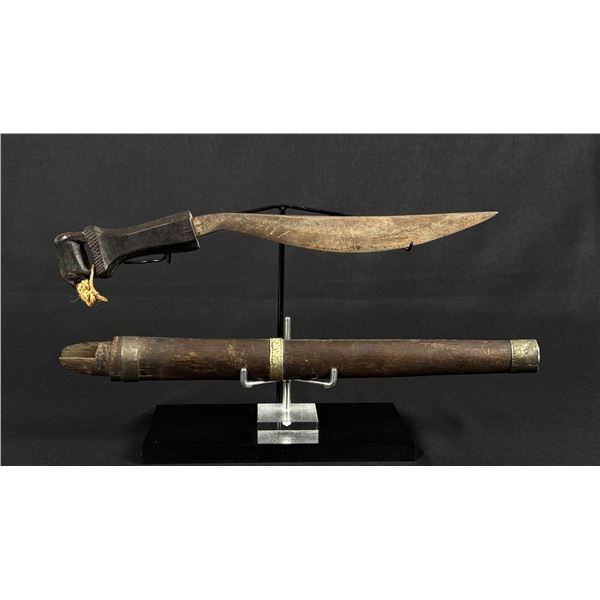 Spanish American War Filipino Moro Barong Knife
