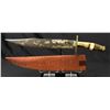 Image 2 : Mexican Revolution Scorpion Tip Bowie Knife