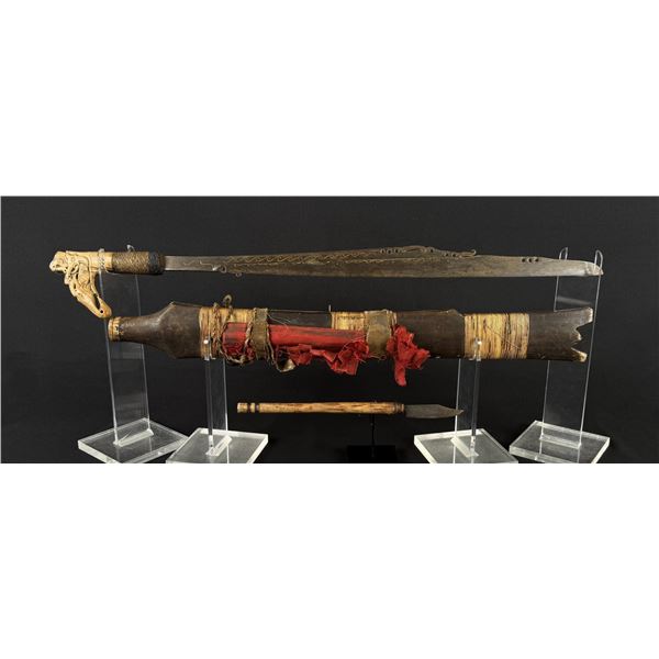 Jimpul Dayak Headhunter Mandau Sword