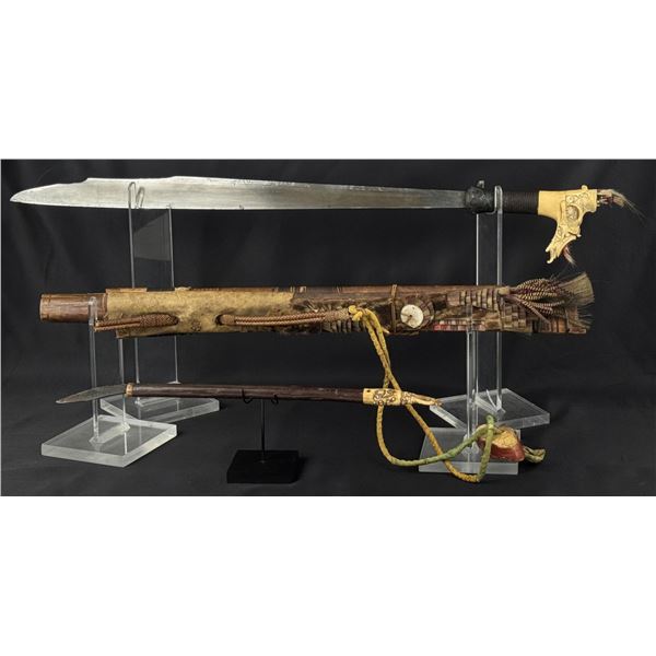 Jimpul Dayak Headhunter Mandau Sword