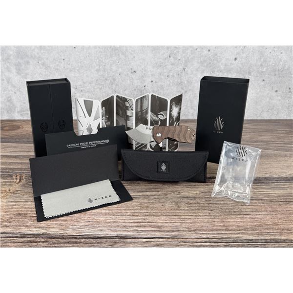 Kizer Flip Shank Pocket Knife Ki2521A2