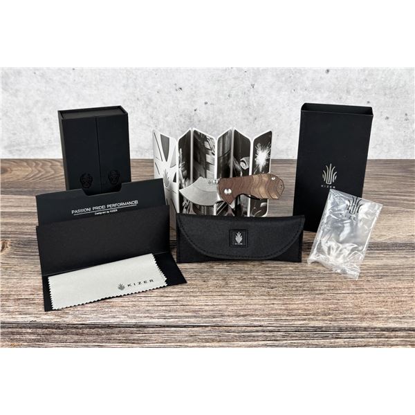 Kizer Flip Shank Pocket Knife Ki2521A2