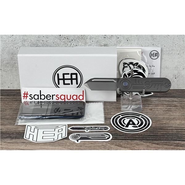 HEA Flipper Poison HEA001GY Pocket Knife