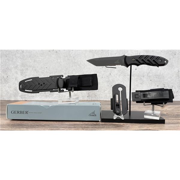 Gerber Yari II 22-01143 Tanto Serrated Knife