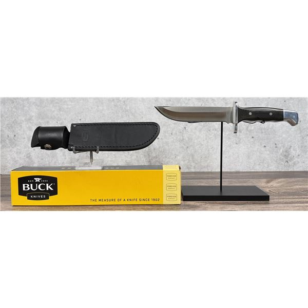 Buck 124 Frontiersman Micarta Knife