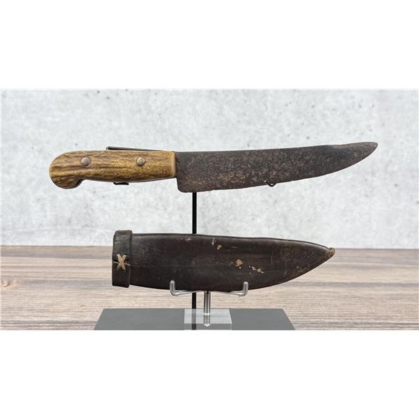 Native American Indian Made Bowie Knife