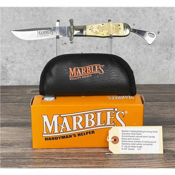 Marbles MR203 Safety Scrimshaw Knife