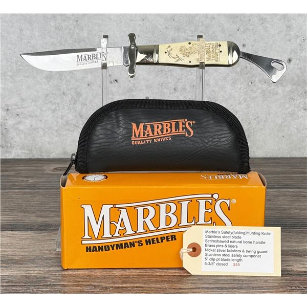 Marbles MR203 Safety Scrimshaw Knife