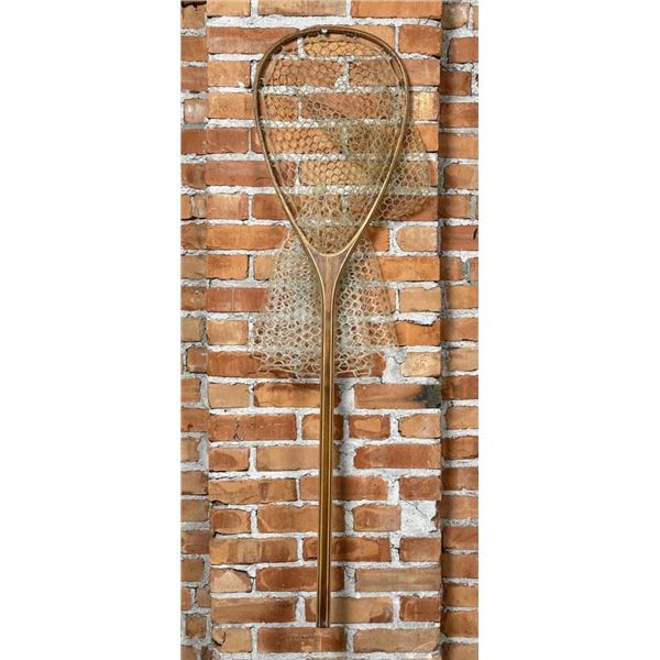 Fly Fishing Wood Guide Boat Landing Net