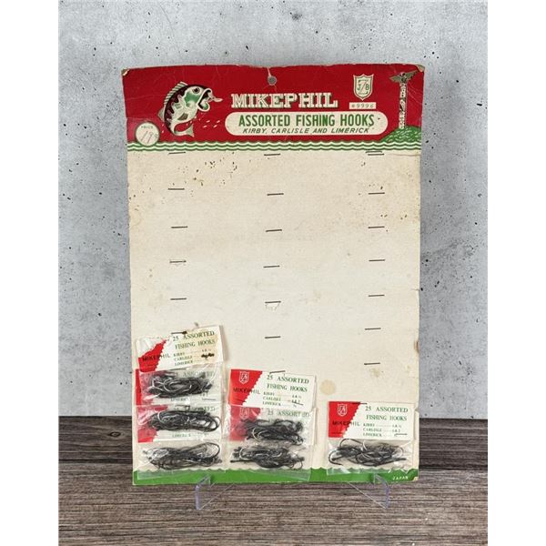 Mikephil Fishing Hook Display Board