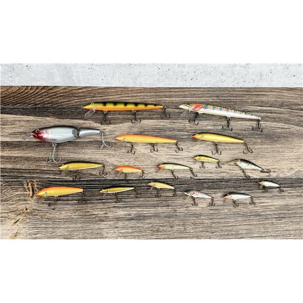 Collection of Rapala Fishing Lures