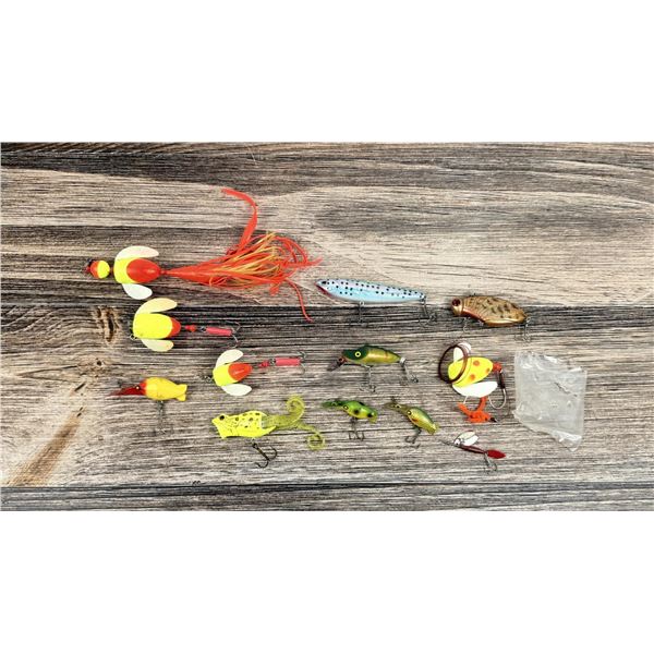 Collection of Vintage Fishing Lures