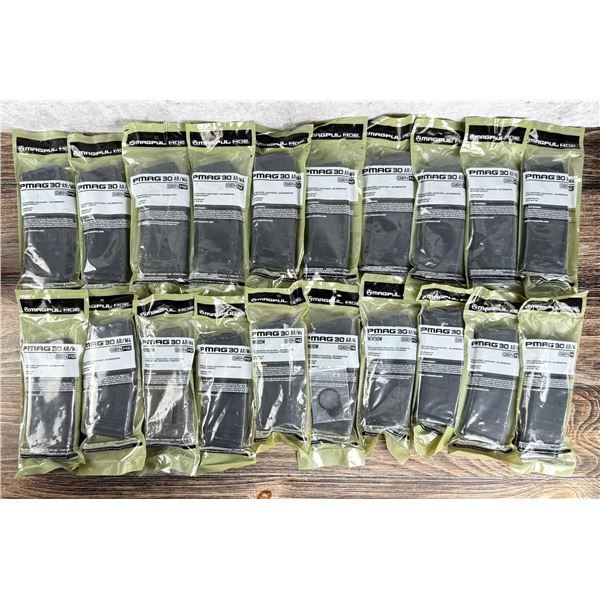 Lot of 20 New PMAG30 AR-15 30 Round Magazines