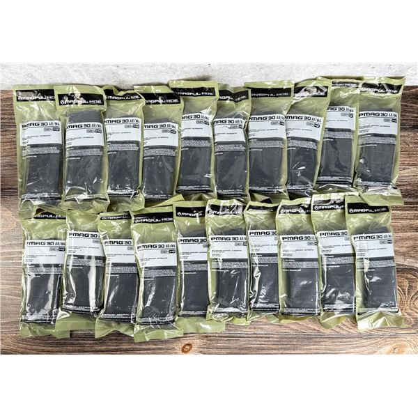 Lot of 20 New PMAG30 AR-15 30 Round Magazines
