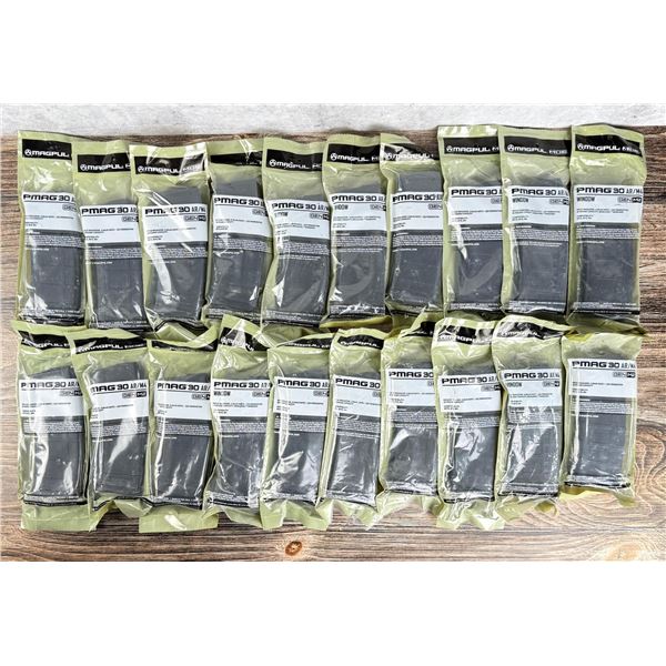 Lot of 20 New PMAG30 AR-15 30 Round Magazines