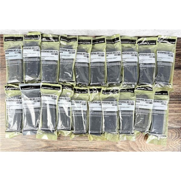 Lot of 20 New PMAG30 AR-15 30 Round Magazines