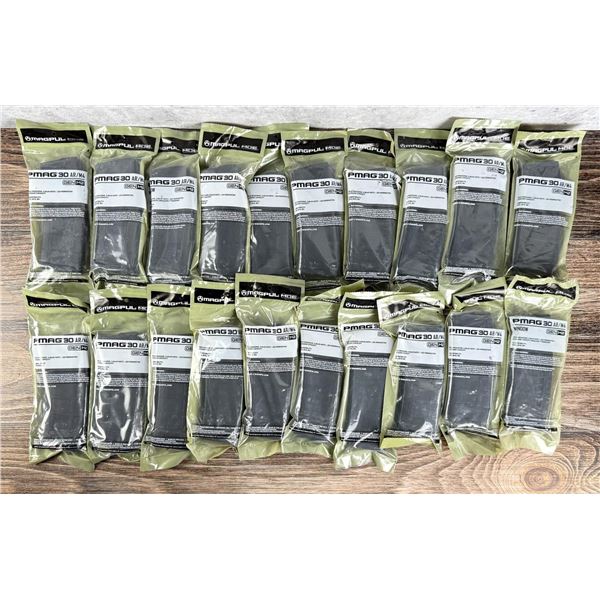 Lot of 20 New PMAG30 AR-15 30 Round Magazines