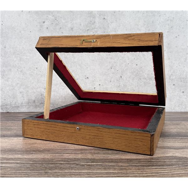 Wood Display Showcase