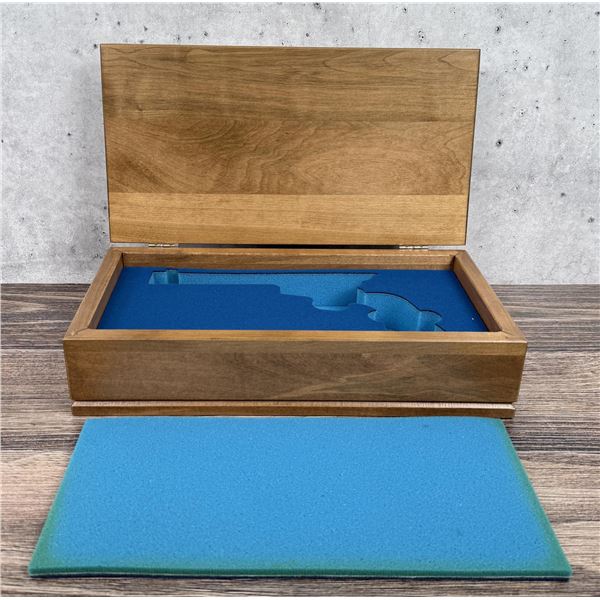 John Wayne Signature Colt Revolver Wood Case