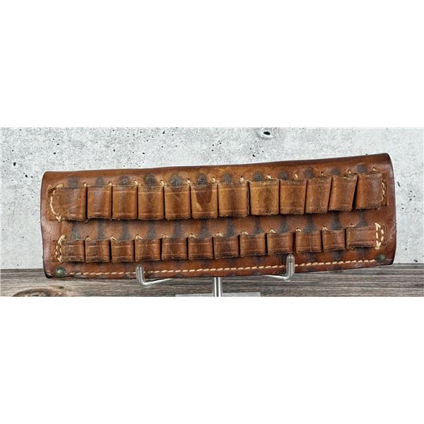 Hunter Brand Leather Cartridge Ammo Belt Slide