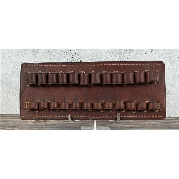 Leather Cartridge Ammo Belt Slide