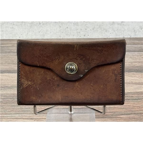 George Lawrence Co Leather Cartridge Box