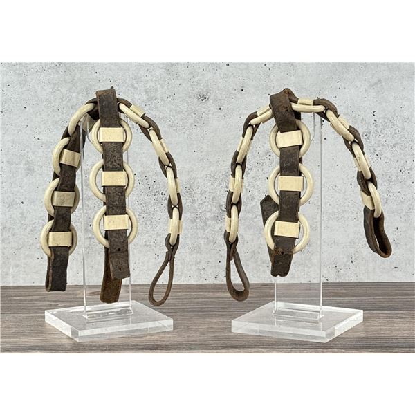 Leather & Zylonite Horse Harness Spreaders