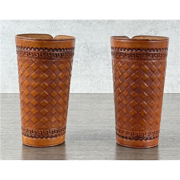 Movie Prop Leather Cowboy Cuffs