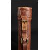 Image 5 : Red Head Tooled Leather Leg of Mutton Shotgun Case