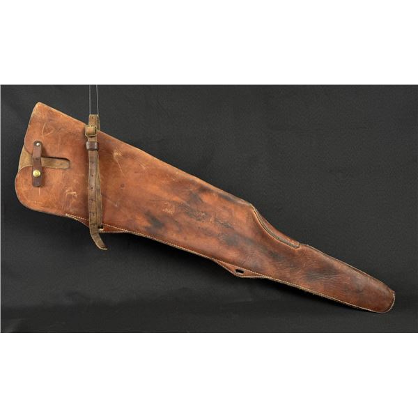 Hunter Brand Leather Rifle Scabbard