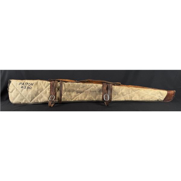 Boyt Canvas and Leather Padded Rifle Case